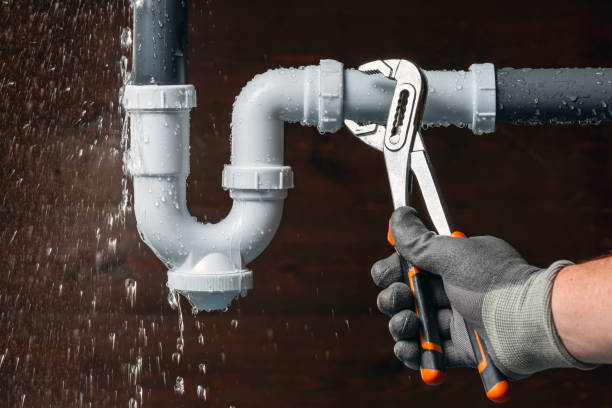 Professional Drain Cleaning technician working in Lillington, NC